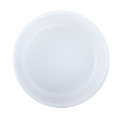 empty bowl isolated on white background.