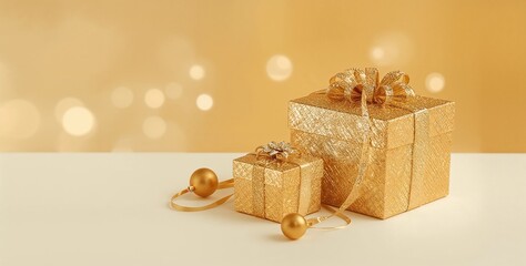 Christmas and New Year Theme Background with Space for Adding Text