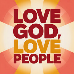 love god love people
