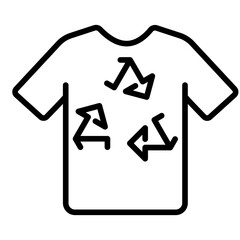 Reuse clothes icon