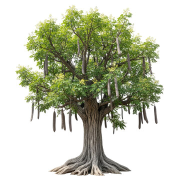 Curupay Angico Anadenanthera colubrina tree with roots