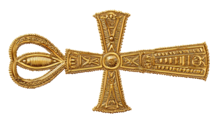 Ankh symbol ancient Egyptian key of life emblem with detailed design and historical significance perfect for cultural and educational projects isolated on white background