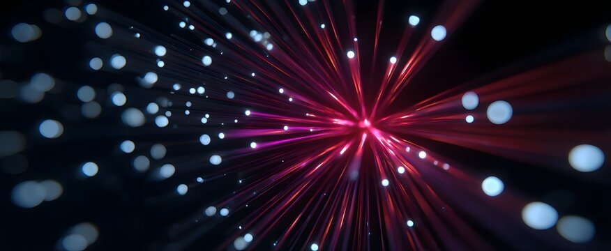 The combining sound merges dynamic immersive visual effects with striking colorful elements.