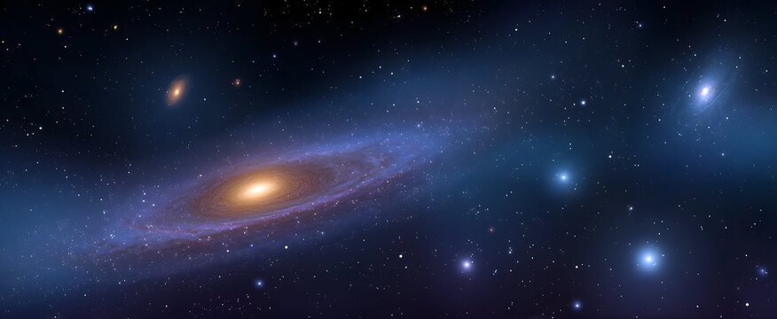 The depicting cosmic phenomena and galaxies evokes awe and the infinite wonder of space