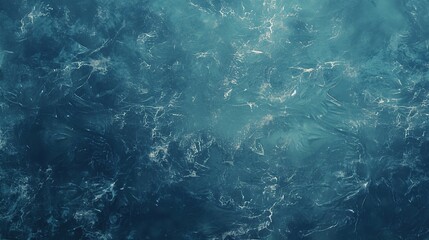 A top-down view of icy ocean textures, featuring deep blue tones, subtle cool details, and a refreshing look suitable for frozen backgrounds in video games or digital art design projects.