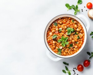 Mushroom risotto with nutritional yeast and fresh herbs, plantbased eating, creamy dairyfree comfort food