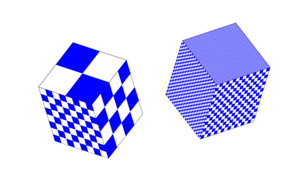 blue tie isolated on white