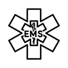 Illustration of a coping saw, a type of hand saw used to cut intricate curves isolated on