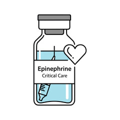 Illustration of surgical instruments including forceps and probe isolated on