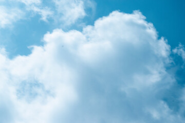 Blue Sky with White Cloudscape