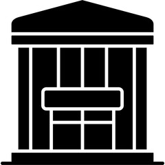 Fototapeta premium Stadium Icon Vector Element
