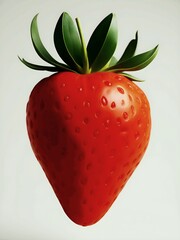 vector illustration of a strawberry