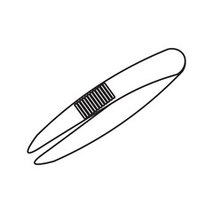 Forceps line icon
