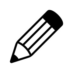 Pencil Icon – Writing, Drawing, and Creativity Symbol.