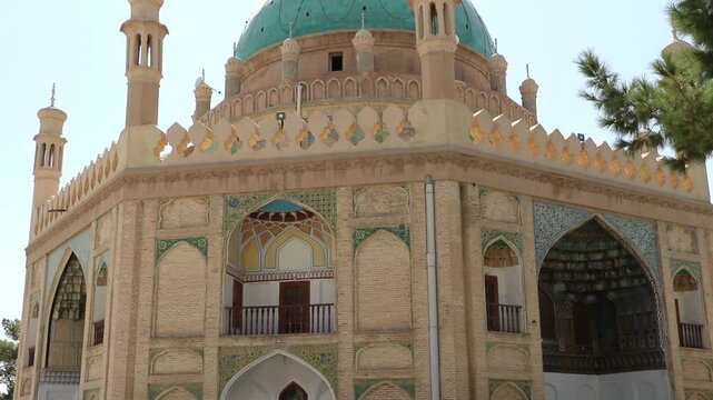 Ahmad Shah Baba Mausoleum Dome in Kandahar, Afghanistan