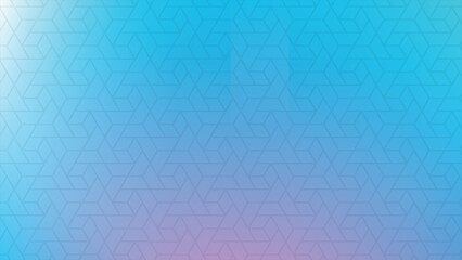 Geometric Pattern Gradient Background Light Blue to Pink