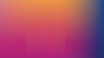 Geometric Pattern Gradient Background Orange Pink Blue