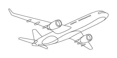 Continuous line drawing of a human hand holding two modern wind turbines, symbolizing sustainable energy, environmental protection, and a greener future. Vector