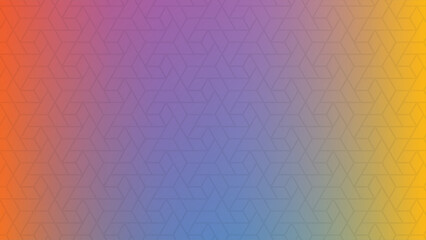 Geometric Pattern Gradient Background Orange Purple Blue