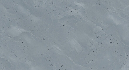 Aerial view of a snow covered landscape with subtle textures and dark speckles spread