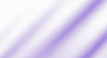 Abstract light purple and white gradient background with diagonal blurred stripes
