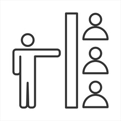 Boundaries Outline Icon