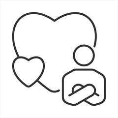 Self Care Outline Icon