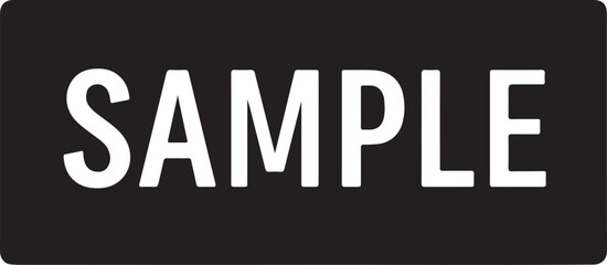 Fototapeta premium Sample Stamp Vector Ai Generated