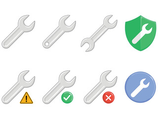 Wrench Garage Spanner Repair Service Set