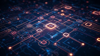 Abstract Business Strategy