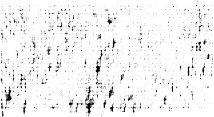 Black White Halftone Grunge Vector Pattern, Rough Retro Dotted Texture for Artistic Backgrounds, Graphic Overlays, and Modern Minimal Design