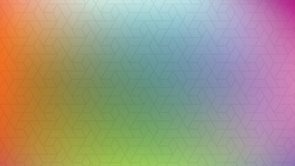 Geometric Pattern Background with Vibrant Gradient