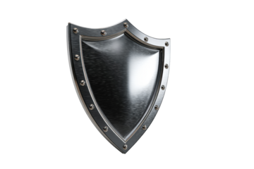 Metallic shield, polished surface (1)