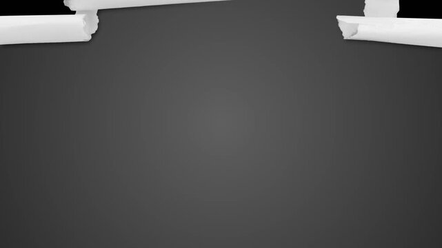 paper ripped effect transition collection with alpha channel