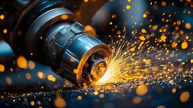 Metalworking CNC Sparks Precision.
