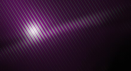 Vibrant dark purple striped texture background with bright diagonal spotlight and halftone lines