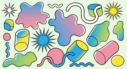 Camping gear icons: tent, fire, backpack, sleeping bag, compass, map, thermos, flashlight, axe, chair, table, stove.