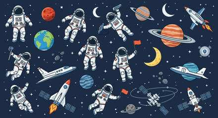 Camping gear icons: tent, fire, backpack, sleeping bag, compass, map, thermos, flashlight, axe, chair, table, stove.