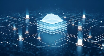 X-ray scan of human brain and hand with digital global technology theme