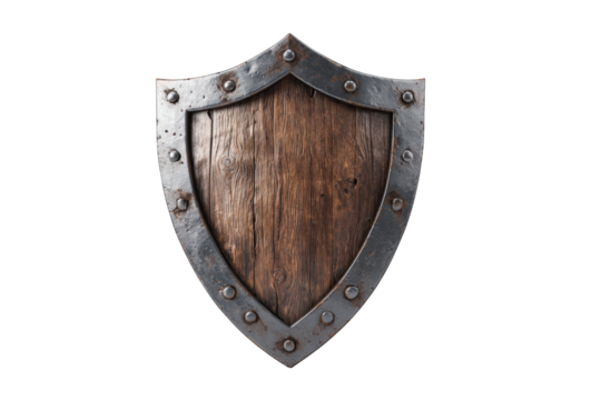 Medieval wooden shield (2)