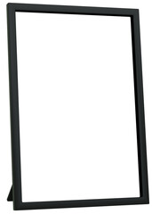 3D素材_写真立て_黒