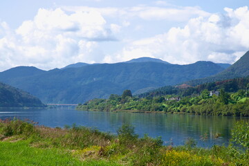 Bukhangang and Forested Chuncheon Hills