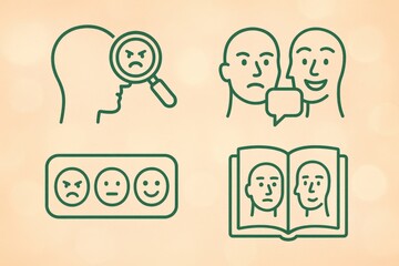 Emotional Intelligence and Self Awareness Illustrated Through Expressions and Interactions in Psychology and Social Dynamics Promoting Mental Health Insights