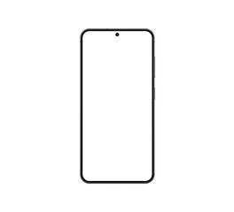 Samsung Galaxy S24 Sandston Orange, front view.