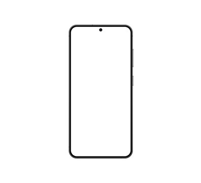 Samsung Galaxy S24 Sandston Orange, front view.