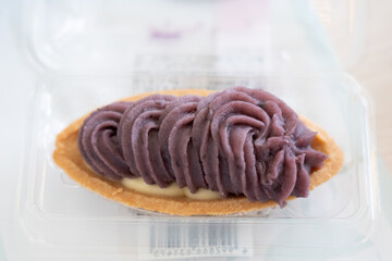 御菓子御殿の紅いも生タルト