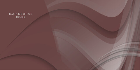 Deep pink  banner with geometric line pattern