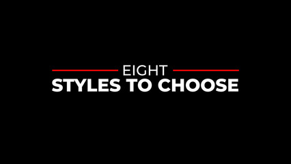 Clean Title Animation 8