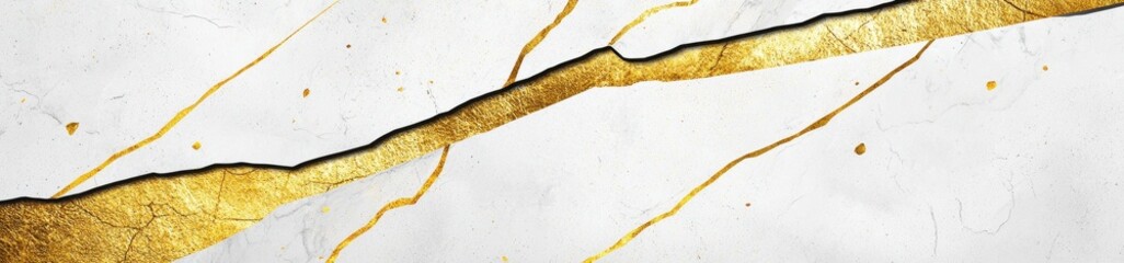 Elegant Gold and White Abstract Background with Textured Design