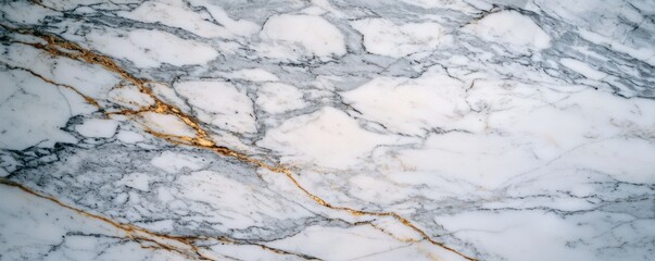 Elegant Marble Surface with Gold Veins and Deep Blue Patterns